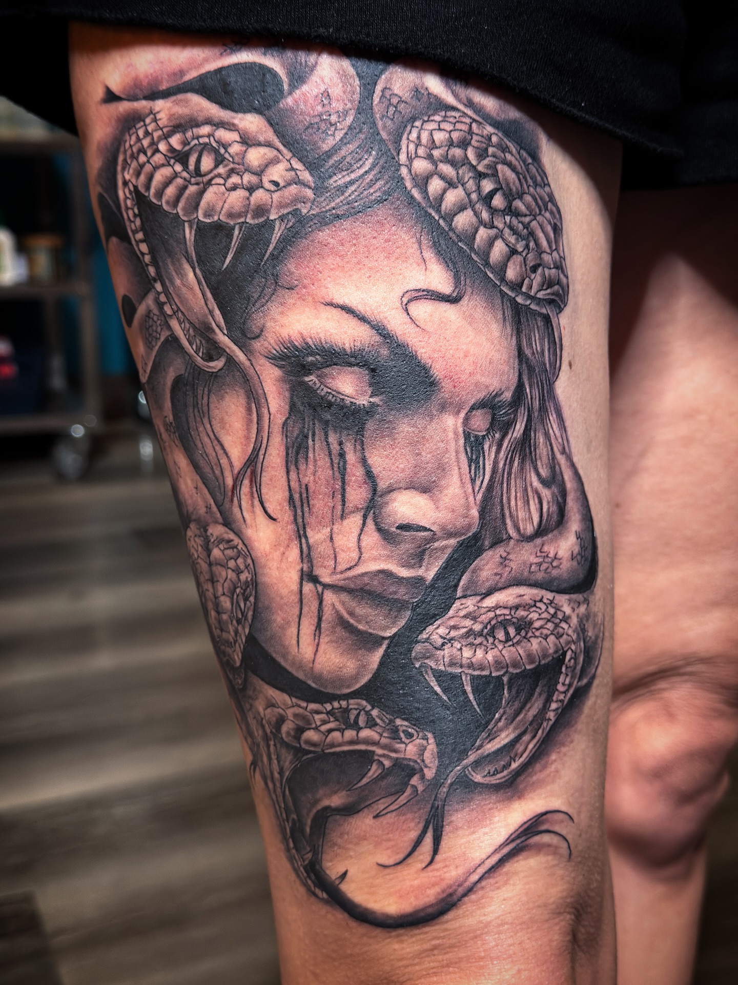 Nik portrait tattoo